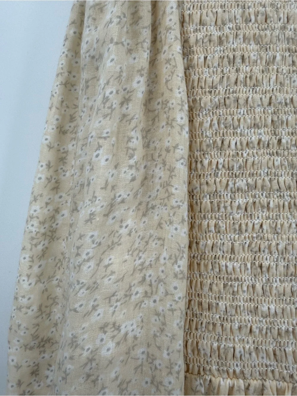 Ivy City Co. Madeline Floral Smocked Midi Dress Size XXL
